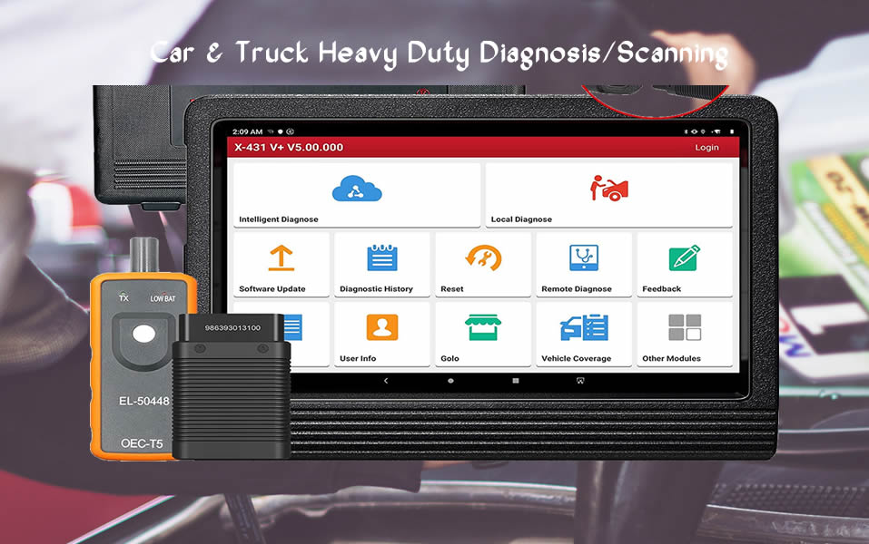 Car & Truck Heavy Duty Diagnosis/Scanning